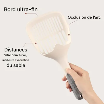 Pawzy Pelle à litière pour animaux de compagnie