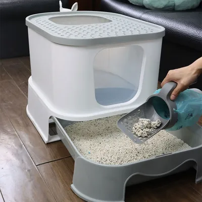 Zoomtopia Pelle à litière 2 en 1 pour chat