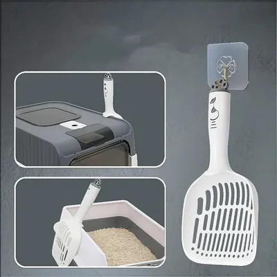 Zoomtopia Cuillère tamis à litière pour chat