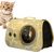 Pawzy Sac bandoulière transparent ventilé pour chat – Voyage & extérieur