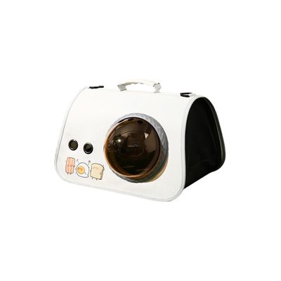 Pawzy Sac bandoulière transparent ventilé pour chat – Voyage & extérieur