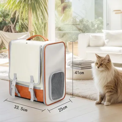 Pawzy Sac transport chat/chien - léger, pliable, voyage