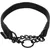 Collier anti-traction Trero Noir M 38-50cm 20mm pour chien