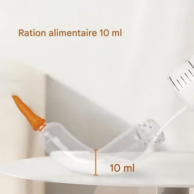 ZooVenture Nourrice en verre pour animaux de compagnie