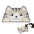 Zoomtopia Tapis pour gamelles de chat