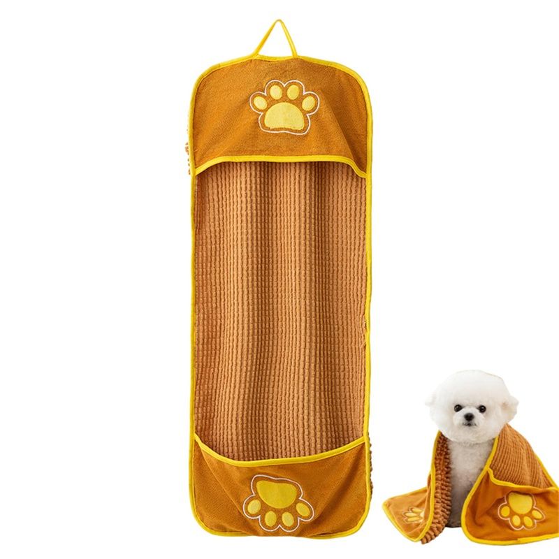 Pawzy Serviettes de bain pour chats et chiens