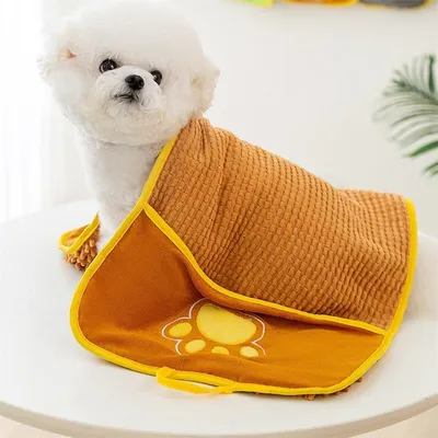 Pawzy Serviettes de bain pour chats et chiens