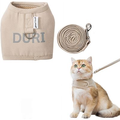 Zoomtopia Harnais réglable en maille respirante pour chat