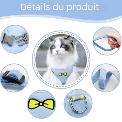 Zoomtopia Harnois et laisse pour chat