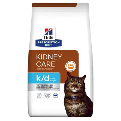 Hill's Croquettes pour chat Adult Prescription Diet K/D