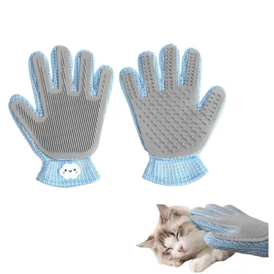 Zoomtopia Gant de brosse pour animal de compagnie
