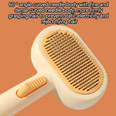 Pawzy Peigne toilettage chat（Violet）