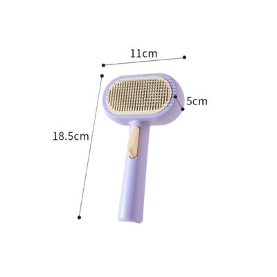 Pawzy Peigne toilettage chat（Violet）