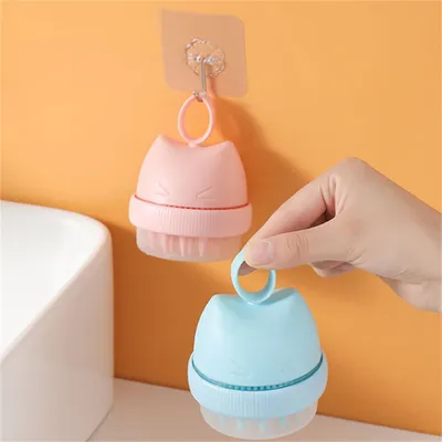 Pawzy Brosse de bain pour animal de compagnie