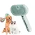 Zoomtopia Brosse de toilettage à vapeur pour chat avec spray antistatique