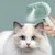 Zoomtopia Brosse de toilettage à vapeur pour chat avec spray antistatique