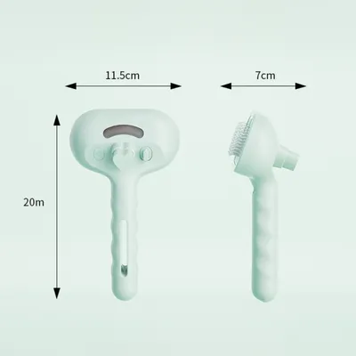 Zoomtopia Brosse de toilettage à vapeur pour chat avec spray antistatique