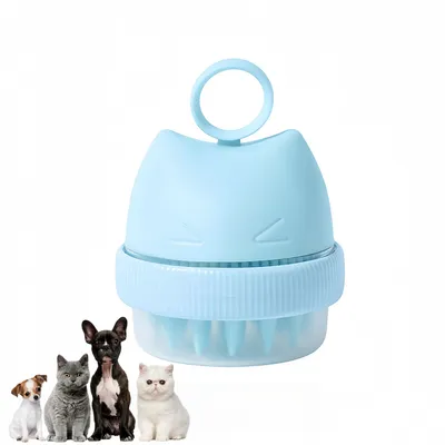 Pawzy Brosse de bain pour animal de compagnie