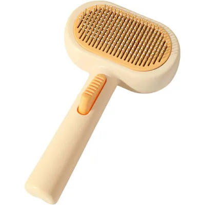 Pawzy Peigne toilettage chat（couleur orange）