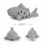 Zoomtopia Jouet interactif en silicone pour chats et chiens
