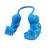 Pawzy Bras musculaires pour chats Bleu
