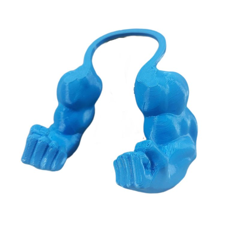 Pawzy Bras musculaires pour chats Bleu