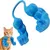 Pawzy Bras musculaires pour chats Bleu