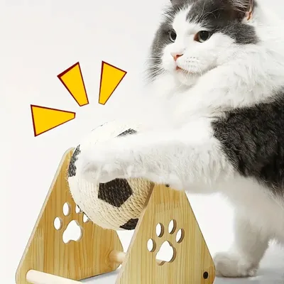 Zoomtopia Boule à gratter en sisal pour chat