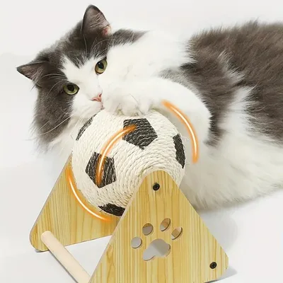 Zoomtopia Boule à gratter en sisal pour chat