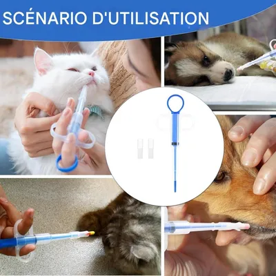 ZooVenture Distributeur de pilules pour chiens et chats
