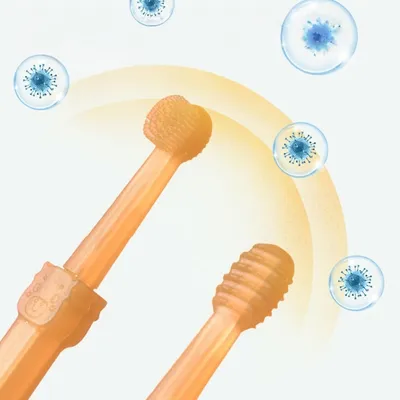 Zoomtopia Brosse à dents pour chien avec gratte - langue