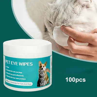 Pawzy Lingettes oculaires - Pour chats et chiens