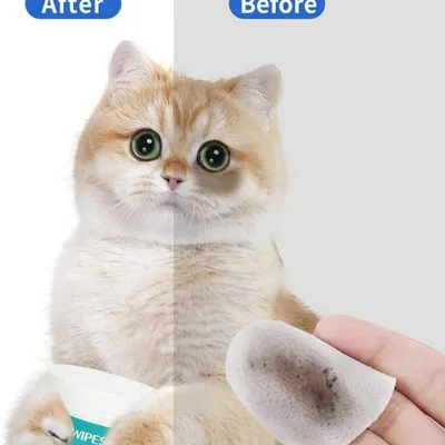 Pawzy Lingettes oculaires - Pour chats et chiens