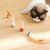 Pawzy Balade interactive pour chat : Plumes et caoutchouc