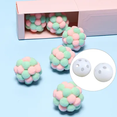 Pawzy Kit 6 balles interactives pour chat