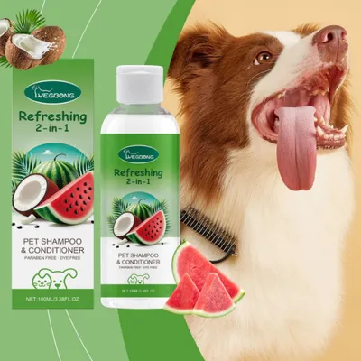 Pawzy Shampoing 2 en 1 pour chiens et chats