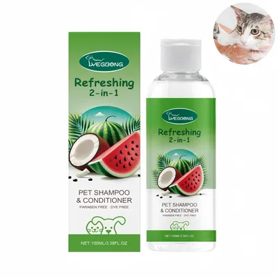 Pawzy Shampoing 2 en 1 pour chiens et chats
