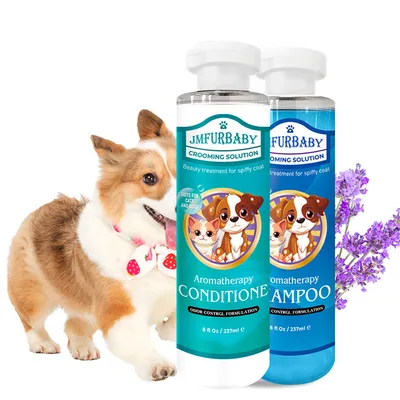 Pawzy Shampooing et après - shampooing pour animaux de compagnie 237ml
