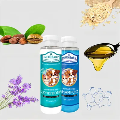 Pawzy Shampooing et après - shampooing pour animaux de compagnie 237ml