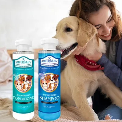 Pawzy Shampooing et après - shampooing pour animaux de compagnie 237ml