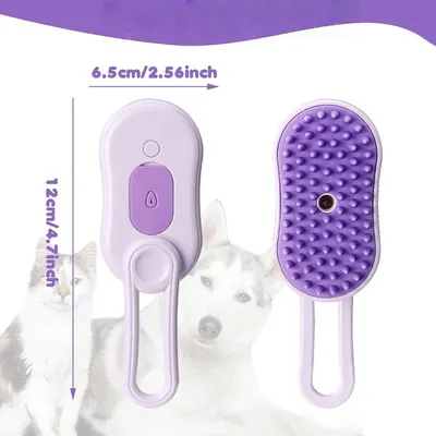 Zoomtopia Brosse à vapeur pour animaux