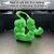 Pawzy Bras musculaires pour chats Vert