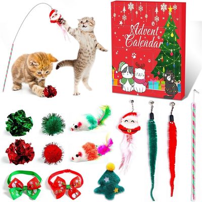 Pawzy Boîte surprise de Noël pour chats