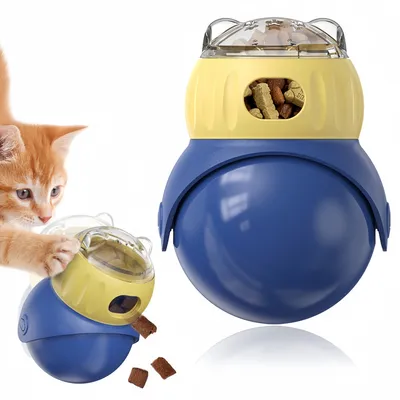 Pawzy Jouet interactif hibou bleu