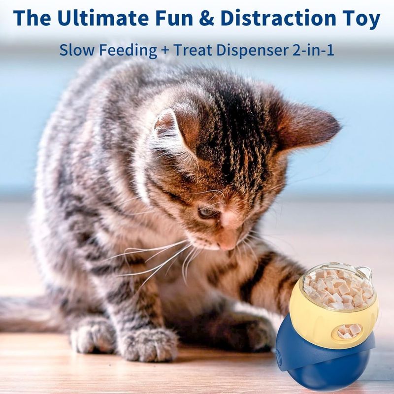 Pawzy Jouet interactif hibou bleu