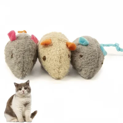 Pawzy Souris en peluche pour chat Pawzy Souris en peluche pour chat