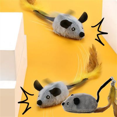 Pawzy Jouet électronique souris pour chat