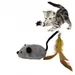 Pawzy Jouet électronique souris pour chat