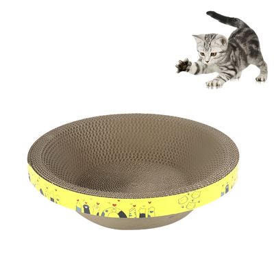 FurryFusion Boîte à griffes pour chat en forme de bol