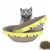 FurryFusion Boîte à griffes pour chat en forme de bol